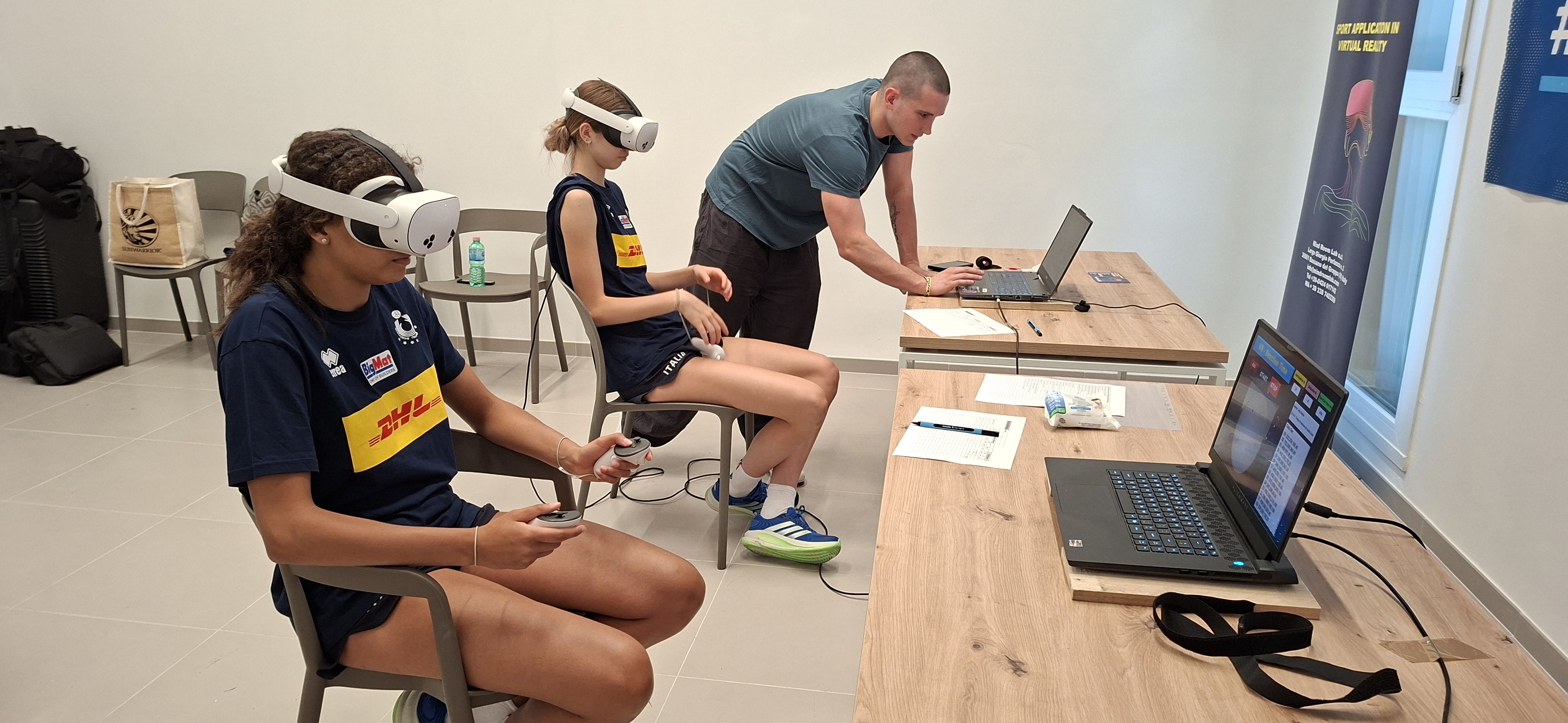Setup a doppia postazione per test paralleli